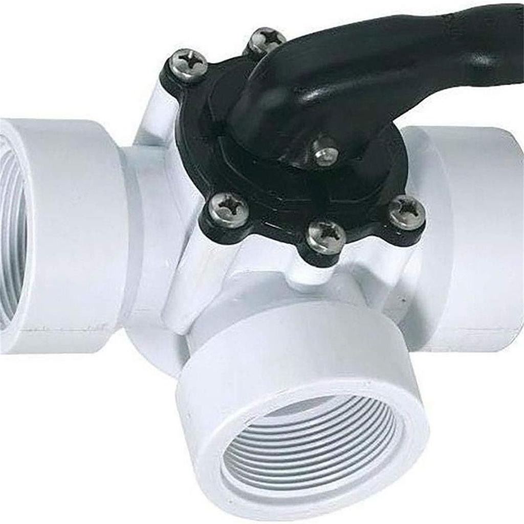 Hose Adapter 3 Way Valves Efficient Pool Replacement Part Plastic 3 Way Pool Valves Pool Diverter Valves Plastic Texture