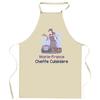 Kitchen Apron - Planetee Marie‑France - Breton Print - Durable Cotton - Made In France