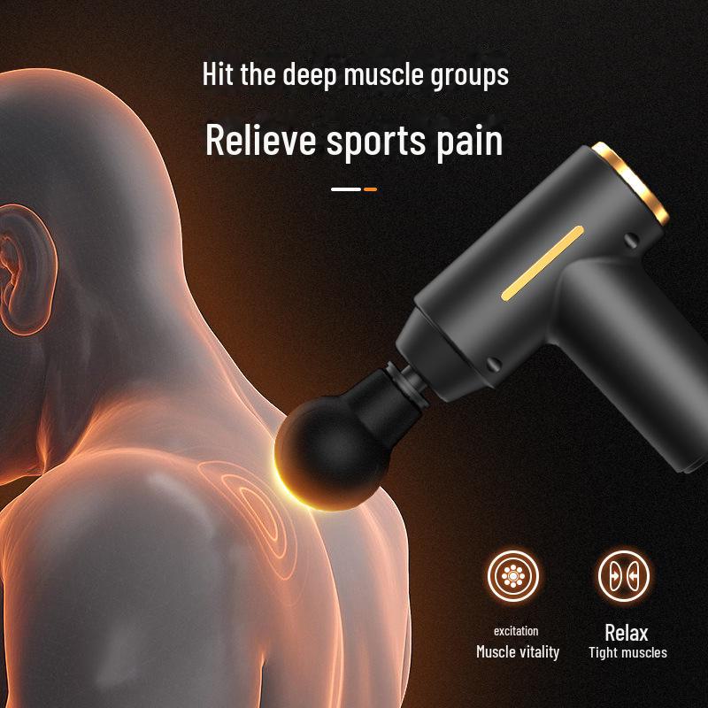 Professional-Grade Multifunctional Electric Cervical & Fascia Massager Gun