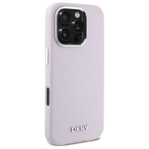 Dkny Dkhmp16Xsmchlp Iphone 16 Pro Max    6.9 Różowy/Pink Hardcase Liquid Silicone Small Metal Logo Magsafe