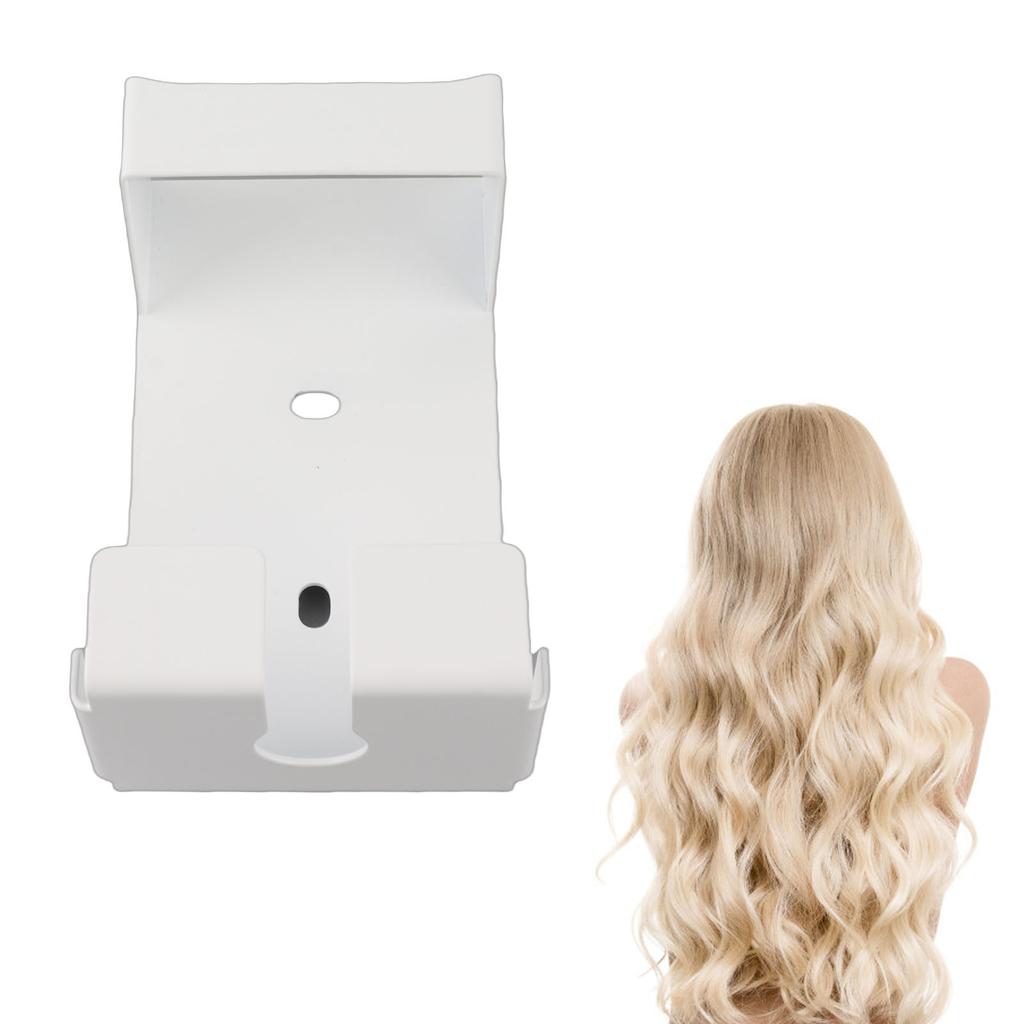 Curling Iron Holder Stainless Steel Metal Hair Tool Holder Wall Mount Curling Iron Shelves Bathroom Shelf