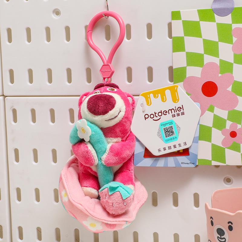 Disney Lotso & Stitch Plüsch Schlüsselanhänger Anhänger