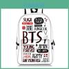 Bangtan Boys Kpop Bts Plecak z nadrukiem 3D Torba na ramię Torba podróżna szkolna Unisex