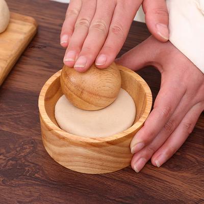 Manual Dumpling Skin Maker Ball Rolling Press Reusable Round Ravioli Wrap Tool Kitchen Gadgets for Easy Dumpling Preparation