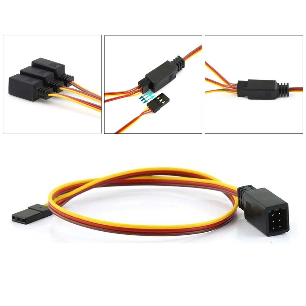 Length 350mm Remote Control Cable Remote Control Servo Extender Wire  for Servo Fan