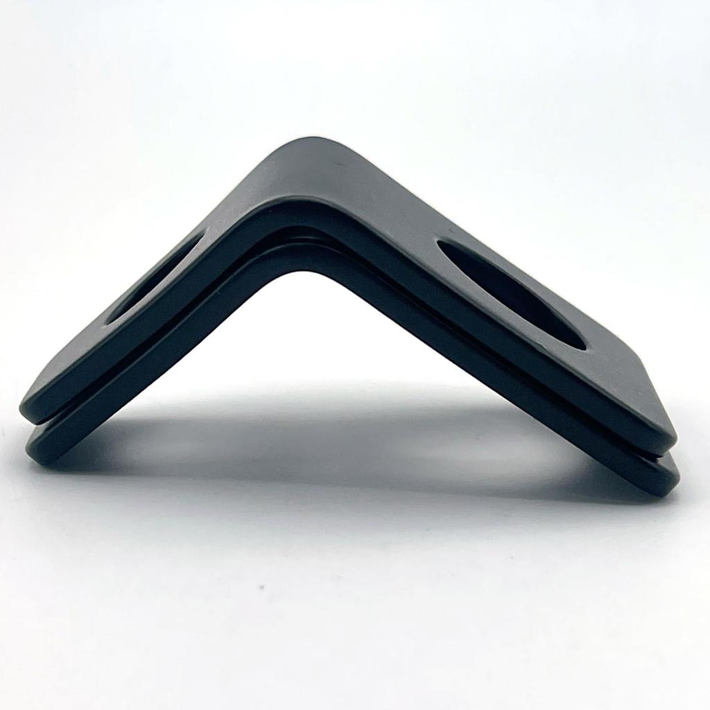 LEXOR 4 Pcs 4 Point Racing Seat Belt Tie Down Hook Buckets Seat Harness Bolts L-Shaped Stay Hook Bracket