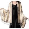 Luxury Brand Autumn And Winter Imitation Cashmere Cashmere Jacquard Fringed Shawl Dual-Purpose Scarf High-End Atmosphere Women