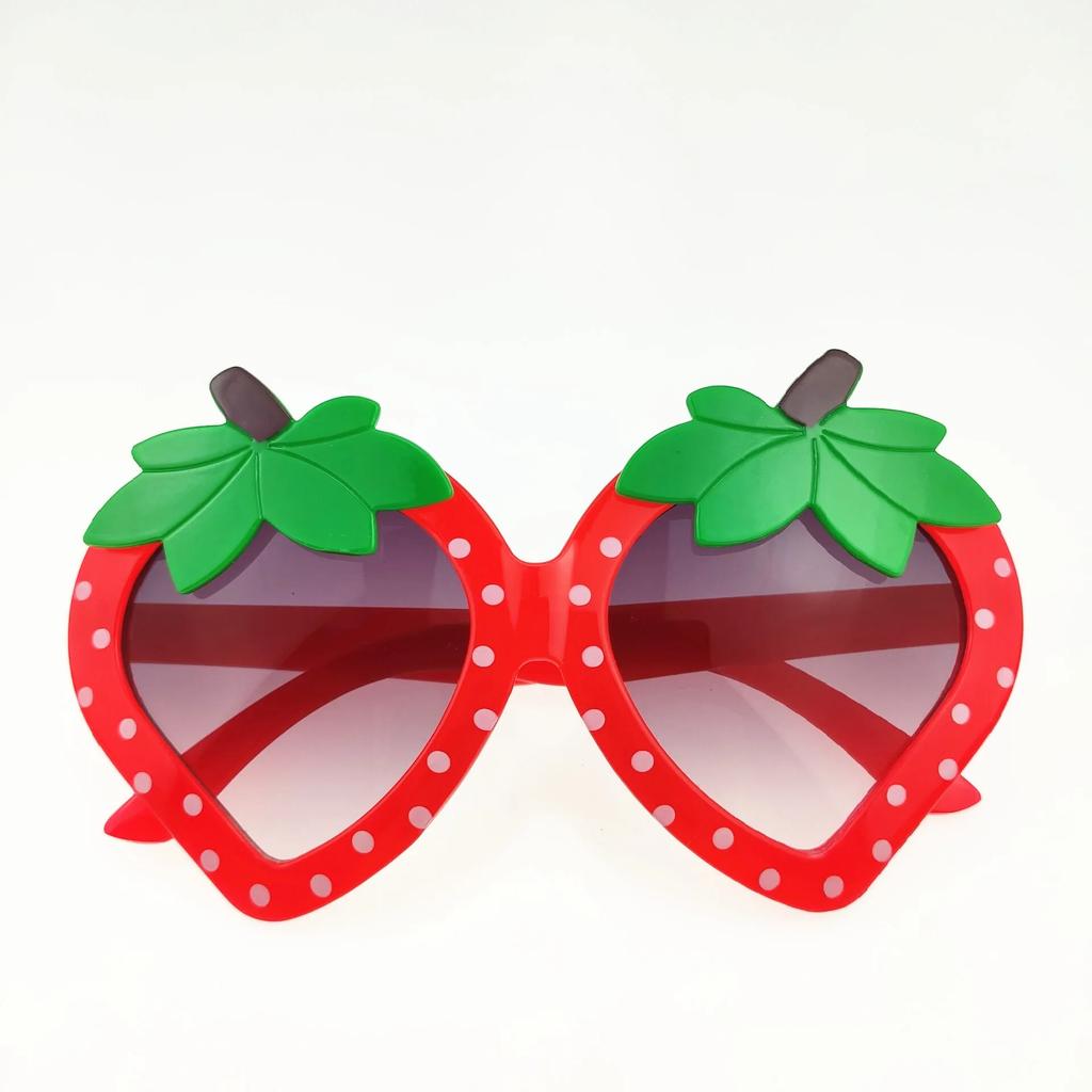 Fashion Children's Strawberry Funny Glasses Party Photo Decorations Birthday Wedding Supplies Adult Kids Sunscreen Sunglasses