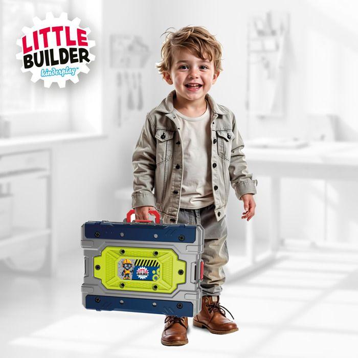 Atelier de bricolage pour enfants 132 pièces avec perceuse - Kinderplay (KP7451)