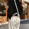 Borsa Boston Mini Stampata da Donna a Spalla e a Tracolla