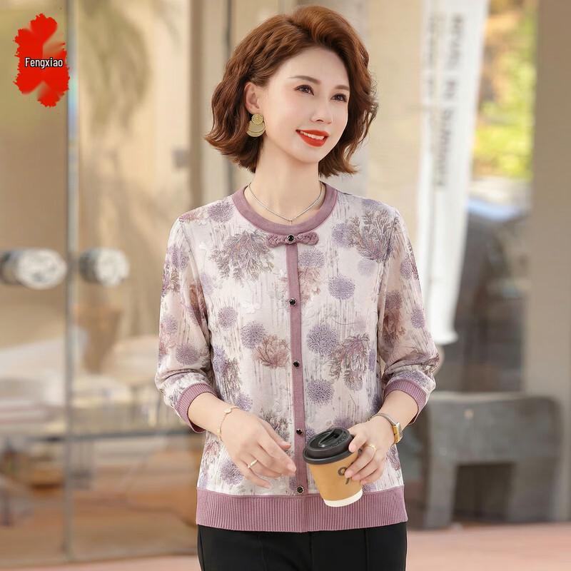 Women s Chinese Style Floral T-Shirt 5XL