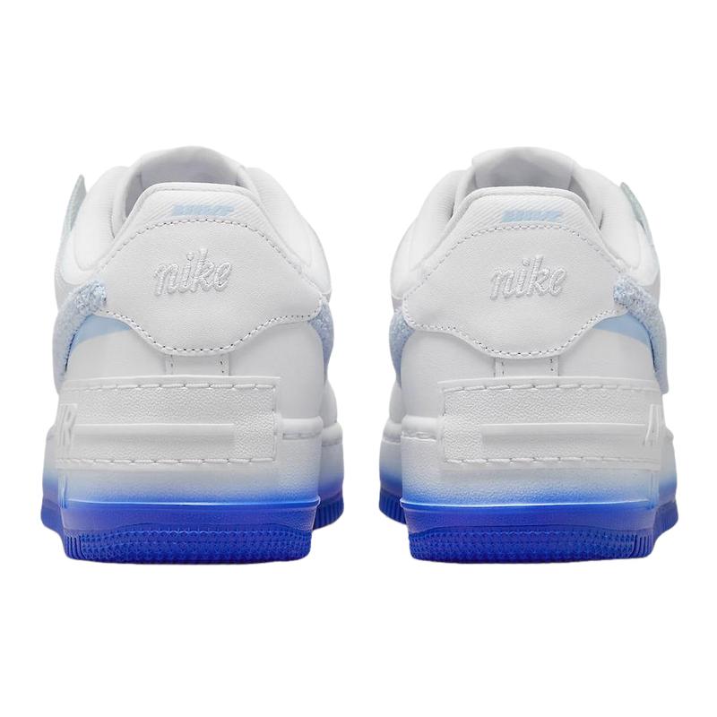 Nike Air Force 1 Low Shadow Chenille Swoosh Blue Tint Women's Sneakers FJ4567-100