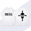 2026 New Summer ONE PIECE Animation White Beard Edward·Newgate Printed Short Sleeve T-shirt Men's Women's Fashion Cotton Top