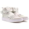 Adidas Neo Hoops 2.0 Utx Synthetic Leather Non-Slip Wear-Resistant Mid-Top Sneakers Men Sneakers Beige Gray FX8996