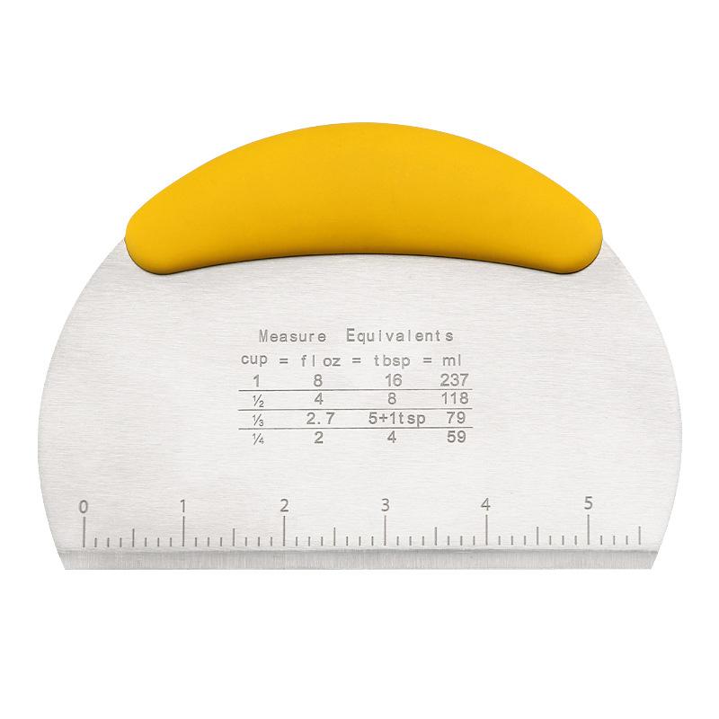 Răzuitoare pentru aluat Cutter pentru patiserie Pâine pentru pizza Tocător pentru prăjituri Răzuitoare pentru bancă din oțel inoxidabil Accesorii pentru coacere Instrumente