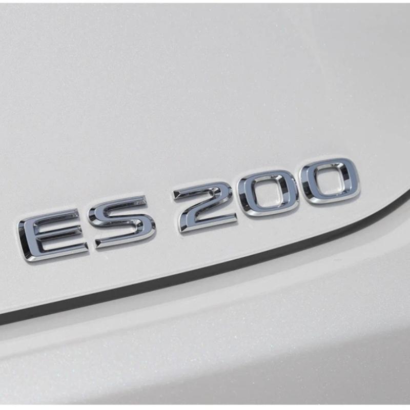 3D ES200 ES260 IS250 GS300 GX400 NX300 RX350 RX450h LX570 LM350 LS600h Rear Trunk logo ABS modified upgraded letter logo
