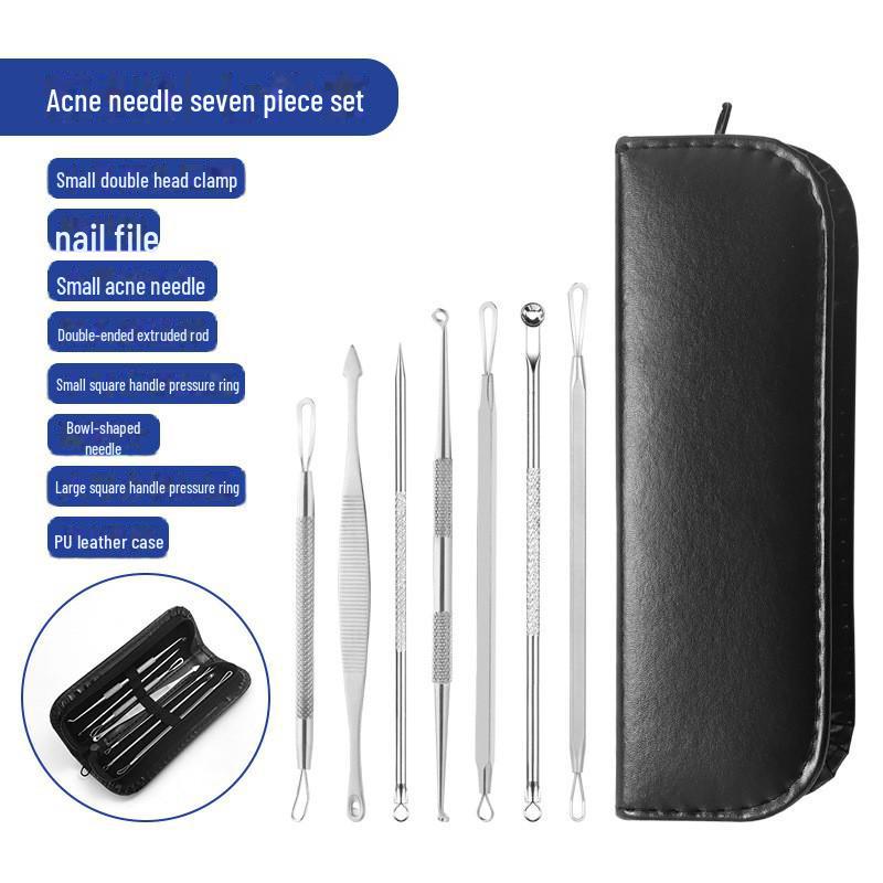 Stainless Steel Double-Headed Acne and Blackhead Extractor Tool