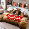 Lucky Luke 3Pcs Bedding Set Duvet Cover With Two Pillowcases For Bedroom Home Decoration