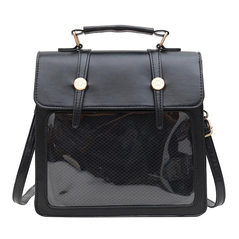 Trendy 2024 Summer New Vintage Minimalist Stylish Backpack For Women With Pu Material