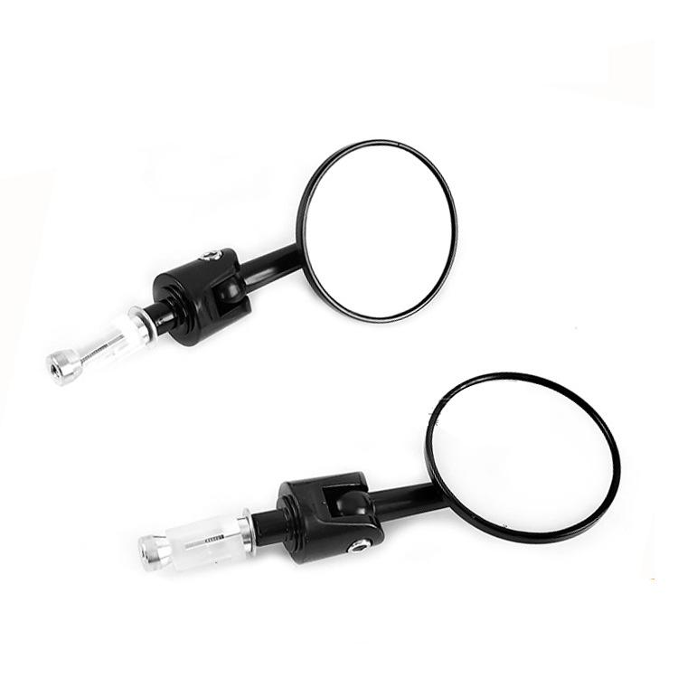 

Винтажное зеркало заднего вида для мотоцикла Longjia V Coffee Adventurer CG1Modified Handlebar Mirror Small Round Mirror Universal чёрный