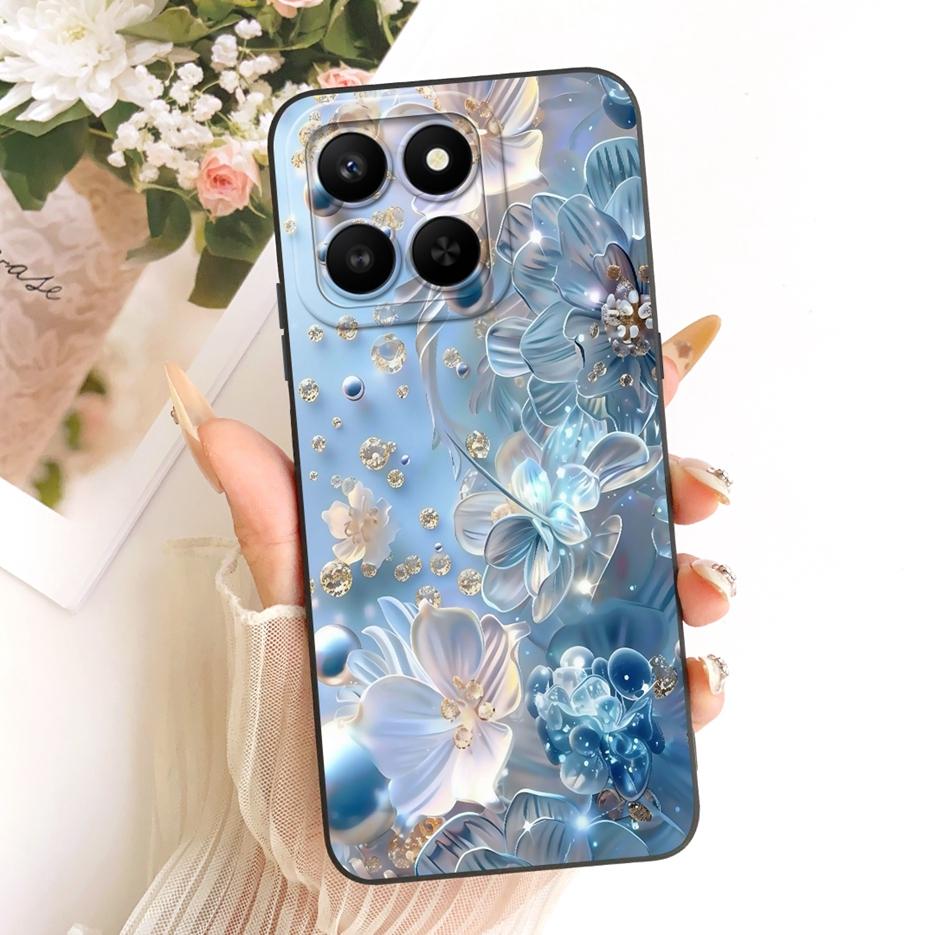 Etui For Honor 400 Smart 5G LGN-NX1 Urocze Śmieszne Kreskówkowe Pokrowiec Odporne na Wstrząsy Etui na Telefon Dla Honor X7d 4G HonorX7d 5G Miękkie Pokrowce Torby