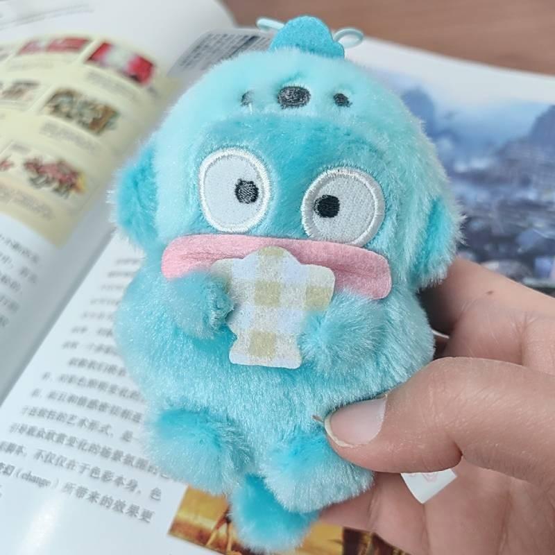 

Otter Hangyodon Plush Toy Cartoon Animal Gift Backpack Keychain Pendant Doll синий