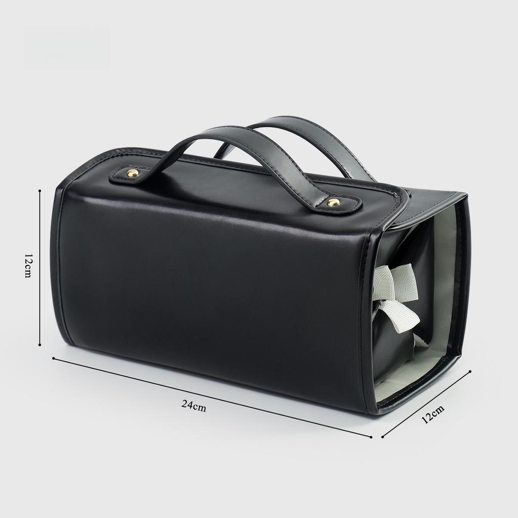 Foldable and detachable large capacity toiletry bag, travel portable four in one handheld storage bag