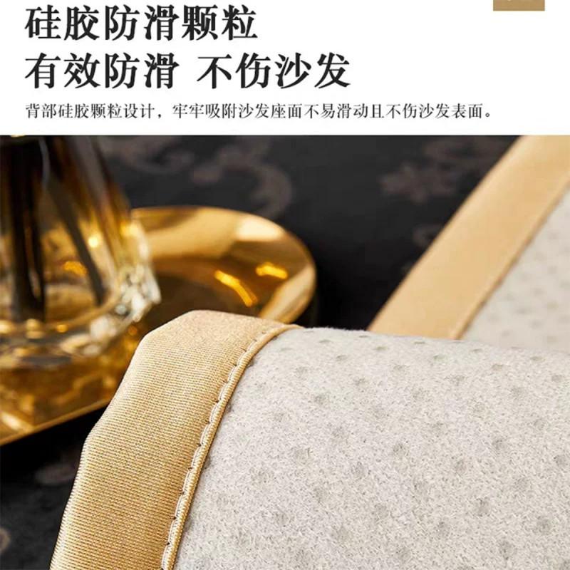 Modern Luxury Sofa Cushion Non-Slip Cover All Season Chenille Protector