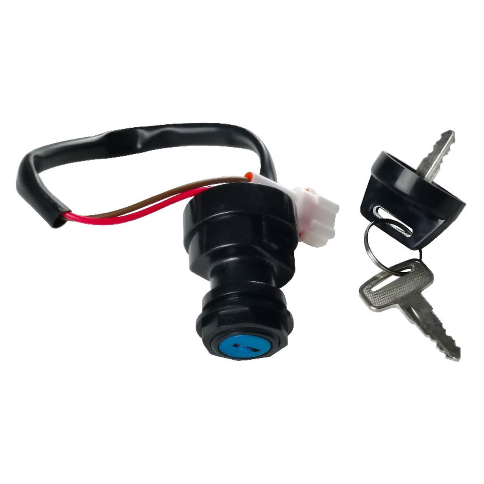 

Удобные замки зажигания для мотоциклов Быстрый и безопасный запуск Водонепроницаемые замки зажигания подходят для YFM350