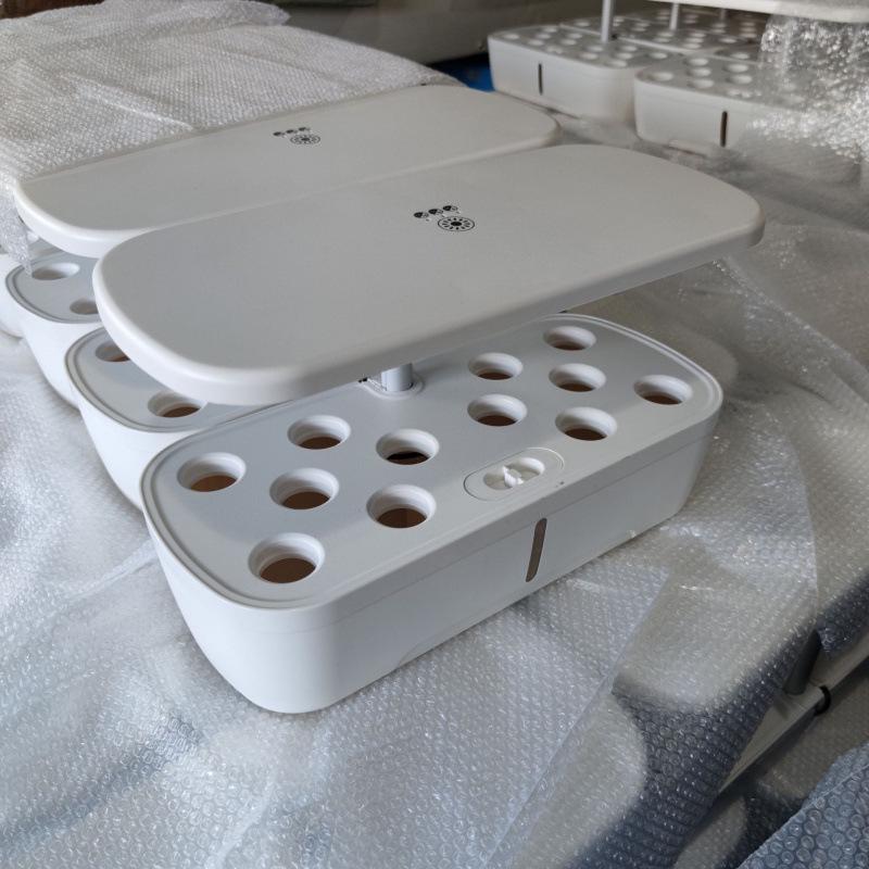 Premium Smart Hydroponic Planter Kit with Growth Lamp for Soilless Cultivation
