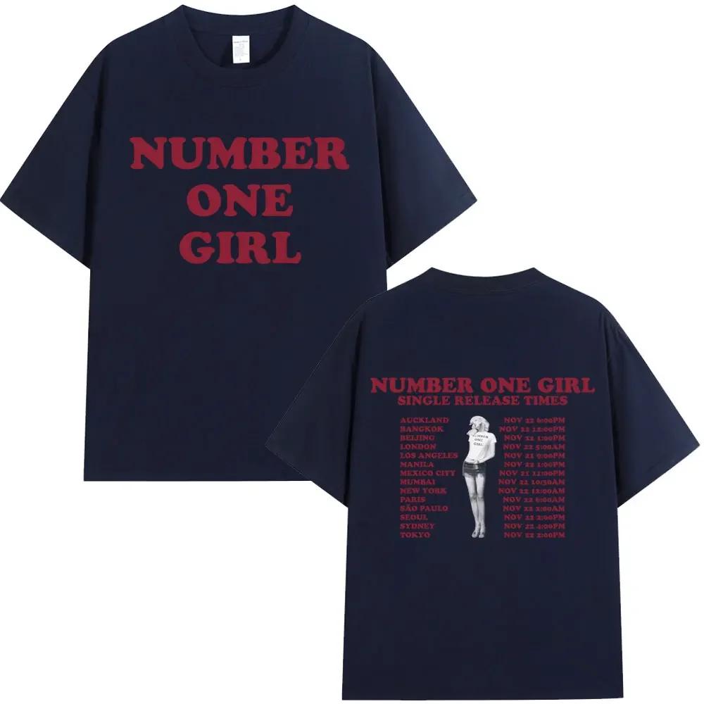 Ros Number One Girl T Shirt Unisex Unisex Clothing Harajuku Tshirt Y2k Unisex High Quality Cotton Short Sleeve Tee Shirt Fans Gift