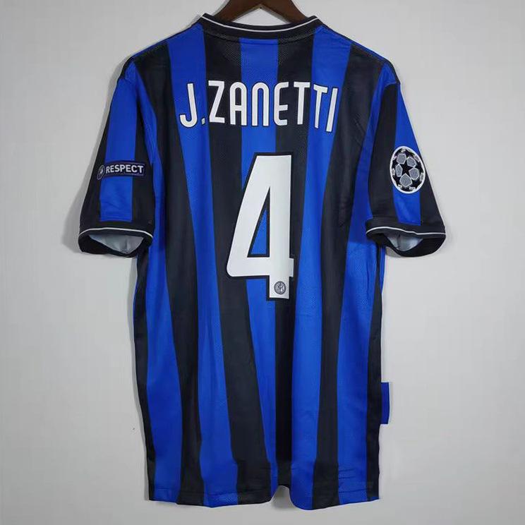 Replica vintage maglia classica Kaka c Ronaldinho capelli a pezzo unico