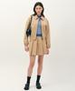 Jun By Jun K Trench Mini Skirt_Beige