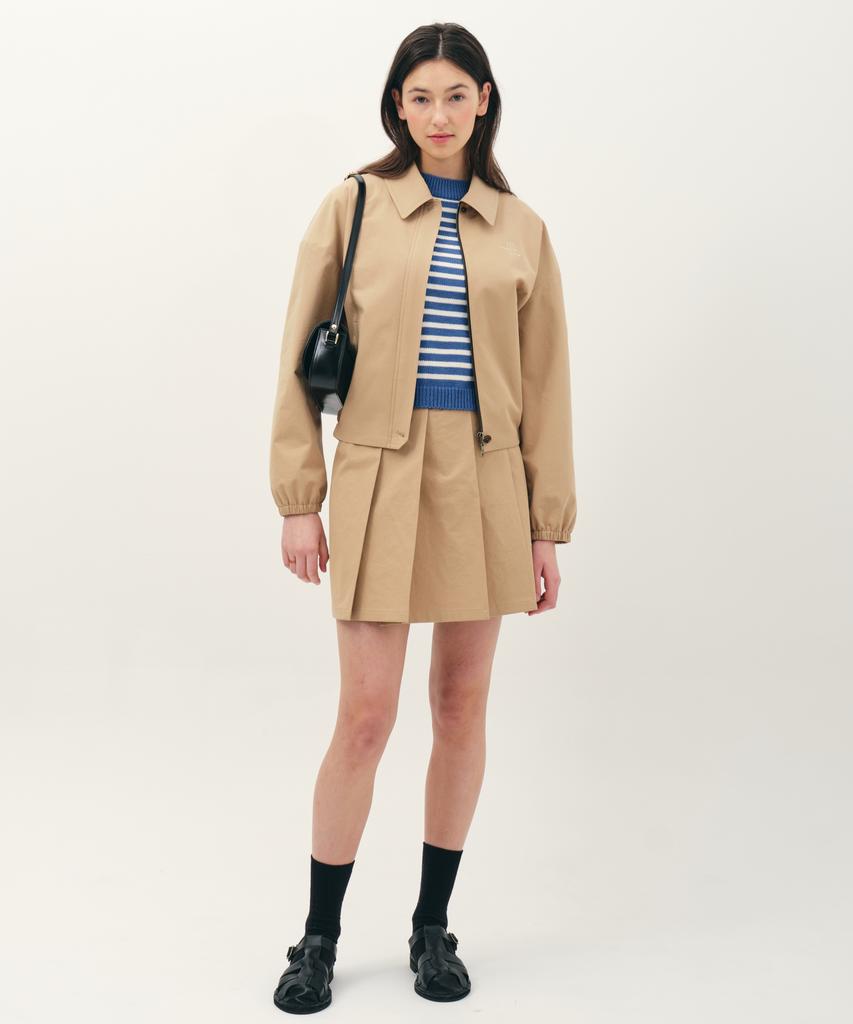 Jun By Jun K Trench Mini Skirt_Beige