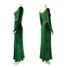 Shrek Principessa Fiona Costume Cosplay Principessa Fiona Vestito Lungo Verde Costume Cosplay