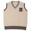 Men's Multi Color Fashhion Tops Cargo Outerwear Streetwear Sleeveless Jacket Warm Loose Knitting Vest Spring Autumn Sweater For Men