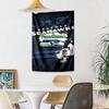 Seattle Seahawks Custom Your Name Wall Decor Tapestry Art For Pet Memorial Birthdaywedding Party Backdrop Family Gift