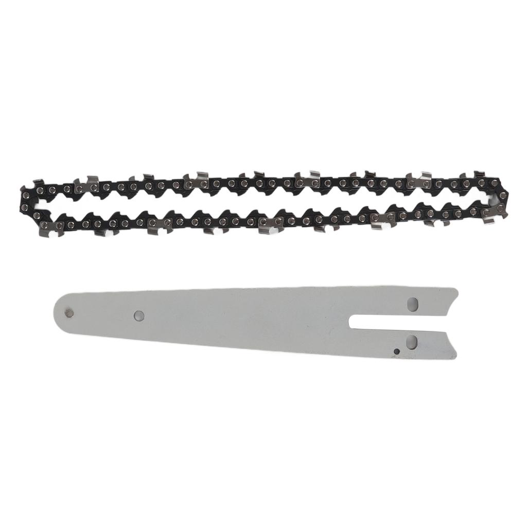 6 Inch Chains Replacement and 6 Inch Chainsaw Guide Plate for Electric Saw Parts Wood Cutting