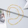 Color Crystal Glasses Mask Chain, New European and American Fashion Glasses Rope Mask Rope Non-slip Neck Lanyard