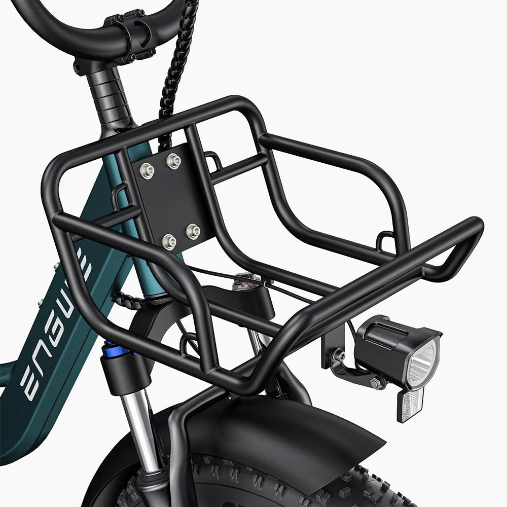 Electric Bicycle Engwe 20" 250W Motor 48V 13AH City Ebike Top Speed 25Km/h Max Load 120Kg All Terrain Ebike 7 Speed Green L20 Boost
