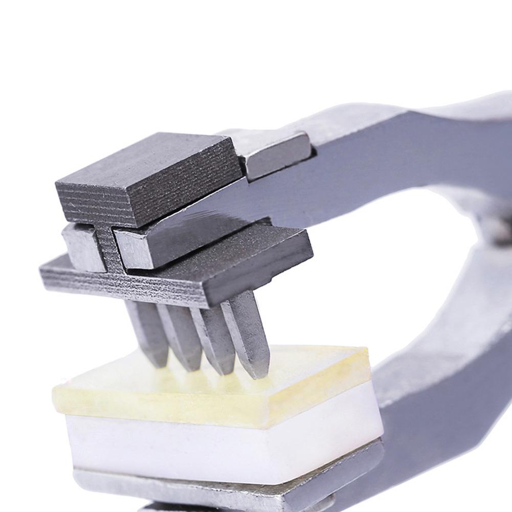 Drilling Hole Pressing Punch Pliers DIY Eyelet Puncher Leather Hole Punch Pliers For Belt Leather Bag