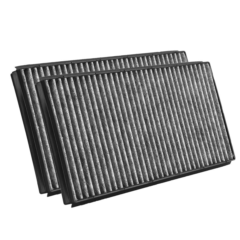 2pcs Cabin Air Filter Set For E60 528i 535i 535xi 545i 550i 650i M5 M6