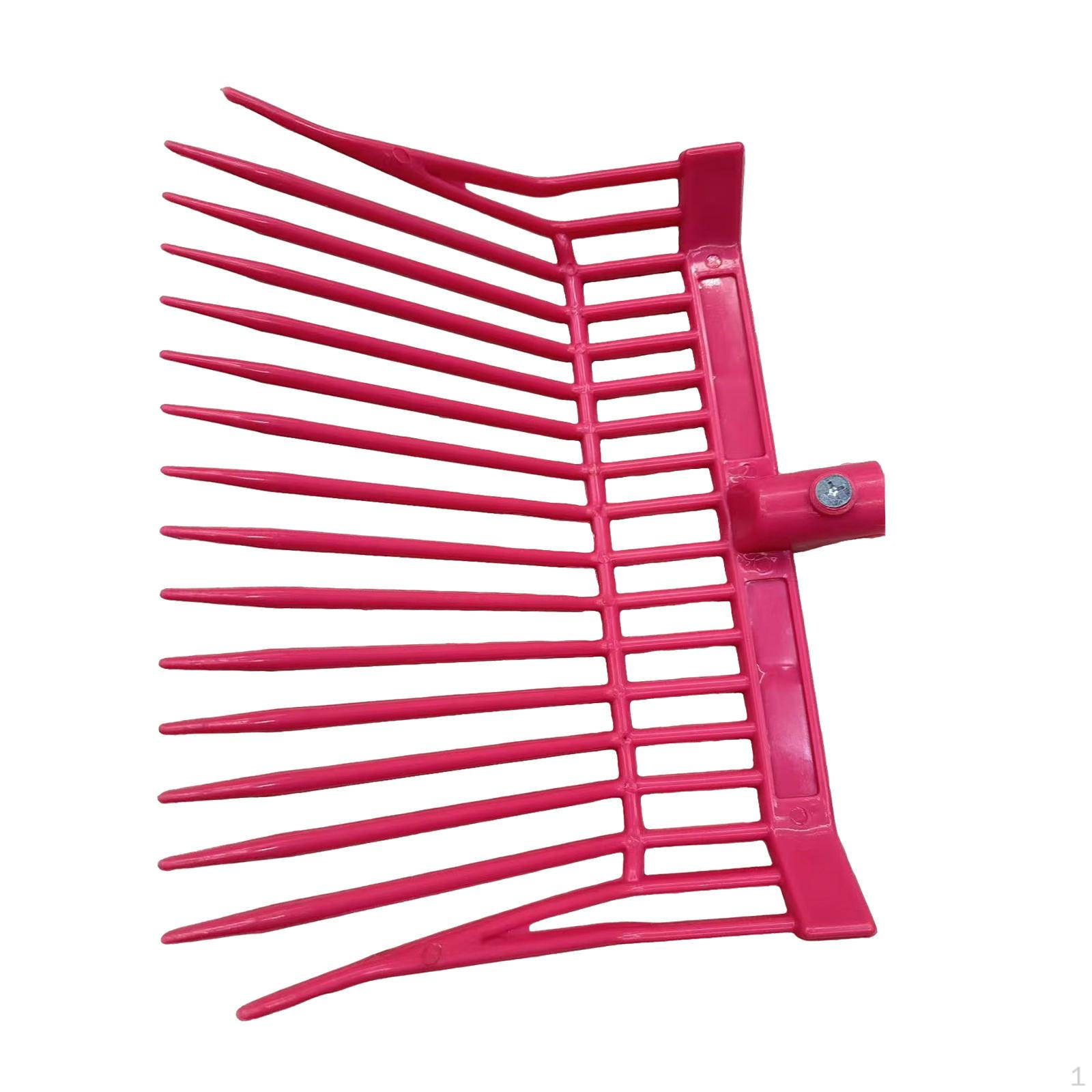 

Вилы для конского навоза Сменная головка Грабли Садовые вилы для фермерского животноводства розовый