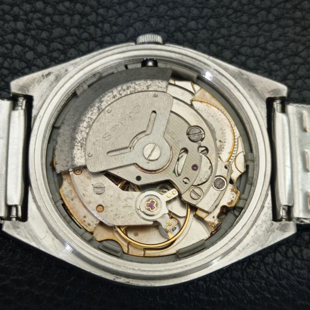 SEIKO 5 AUTOMATIC JAPAN 6309A MENS VINTAGE GREEN COLOR DIAL WATCH a702710-1 R210-a702710