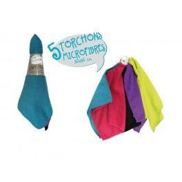 Dishcloths - ME2135 - 30x30cm - 5 Pieces - Microfibers - Assorted Colors