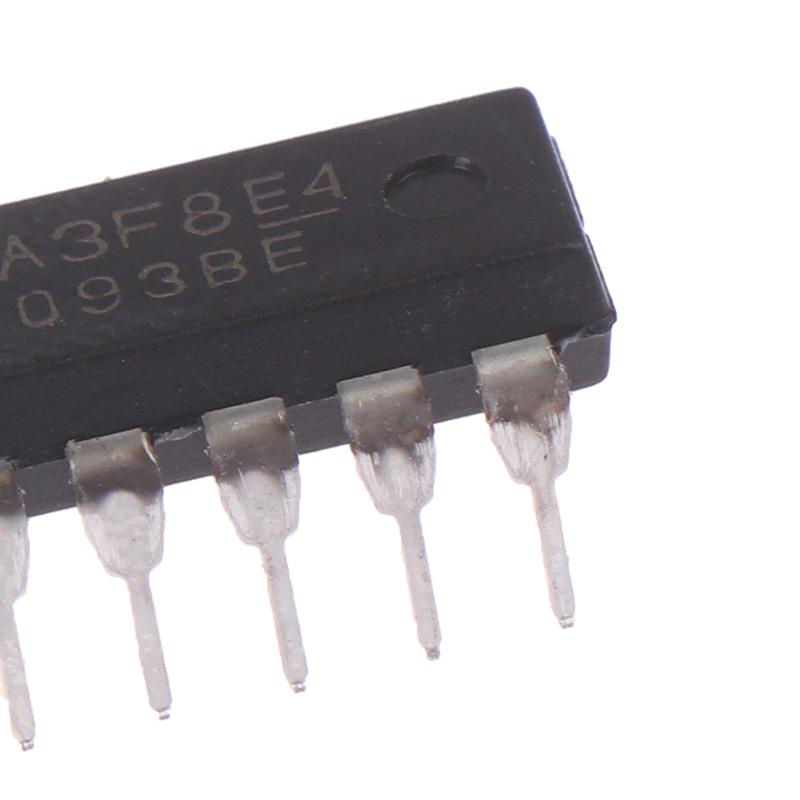 10Pcs Cd4093Be Cd4093 4093 Dip-14 Ti Chip Ic