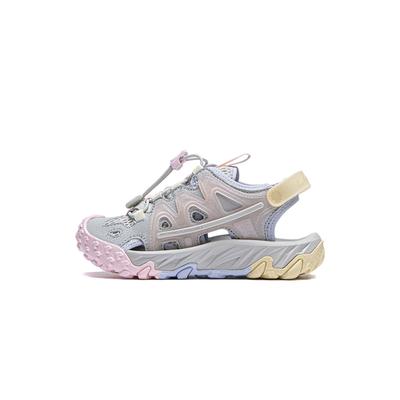 Li Ning Kids Comfortable Non-Slip Shock Absorbing Durable Rebound Sandals Kids Sandals Pink YKKU006-4