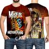 Summer Misfits Rockband T-Shirts 3D-Druck Streetwear Herren Damen Mode Kurzarm T-Shirt T-Shirts Tops Mann Kleidung