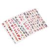 12 Sheet Lips Lady Pattern Nail Art Stickers SelfAdhesive Nail Decals Decoration