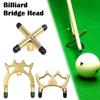 Podpórka do kija snookerowego i bilardowego Główka mostka bilardowego Krzyżak Stojak na kije do stołu bilardowego Profesjonalny uchwyt na kij Podpórka z wysokim i niskim ramieniem Pomoc do kija
